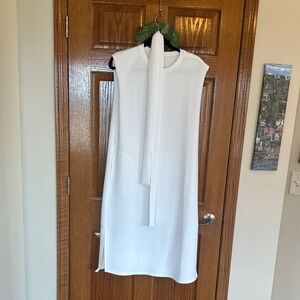 SPANX White Midi Dress